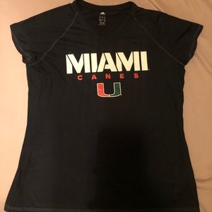 Miami Hurricanes Adidas Shirt
